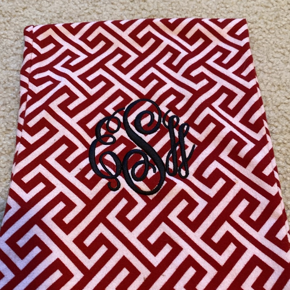Monogrammed Infinity Scarf - Picture 3 of 3